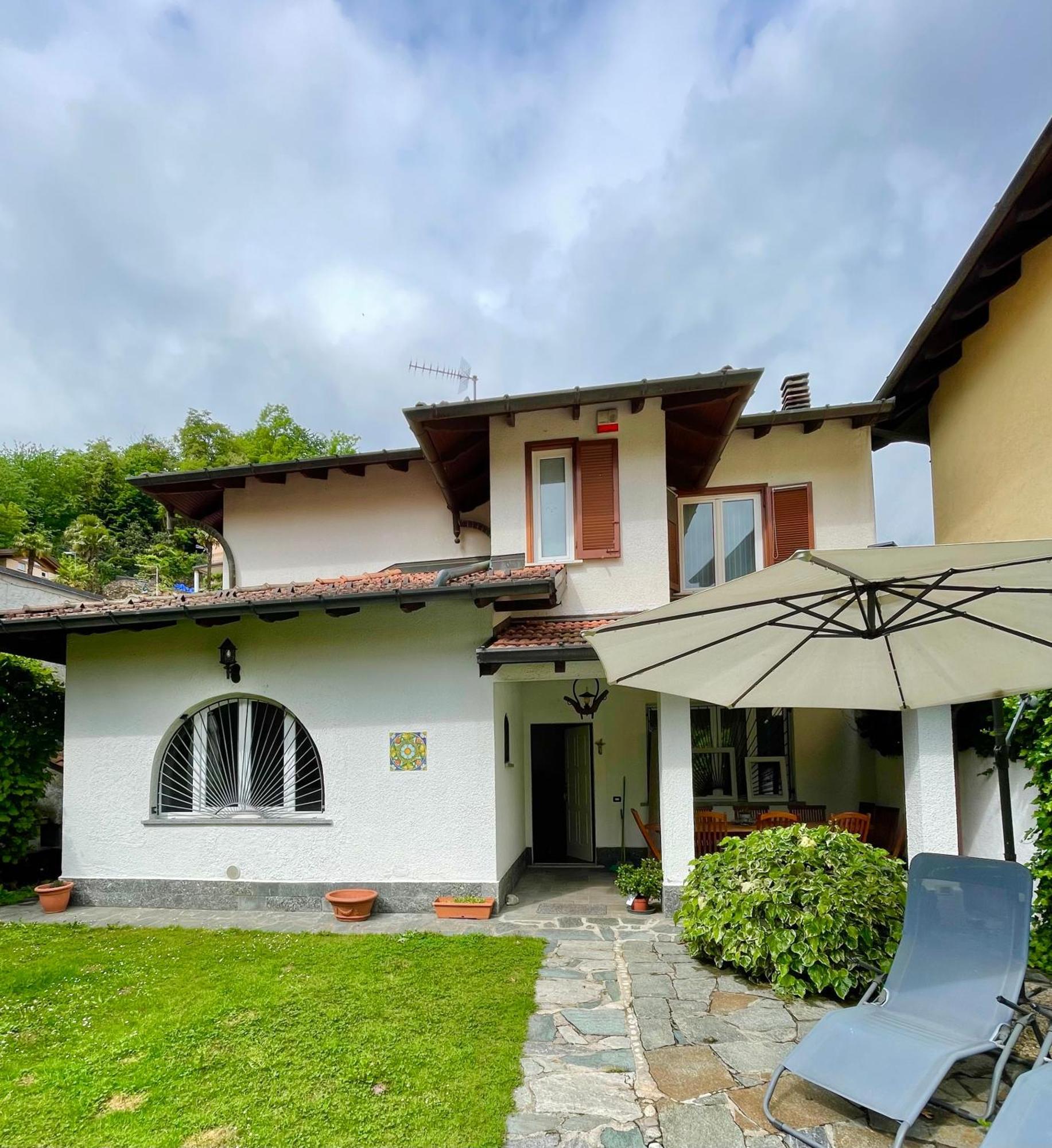 Villa Mia Lugano Lake Brusimpiano Экстерьер фото